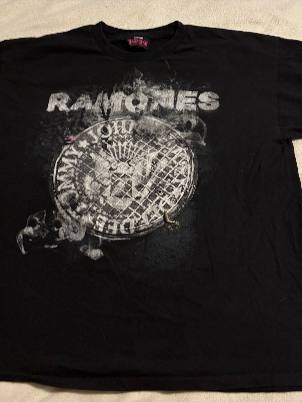 Ramones Graphic Band Tee - Black